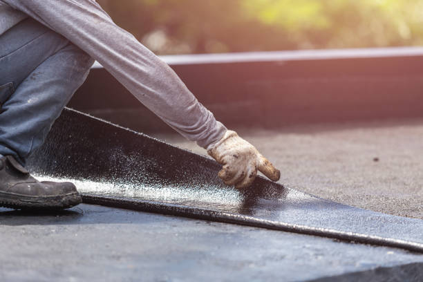 Professional Emergency Waterproofing technician working in Winchester, OH